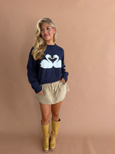 Load image into Gallery viewer, Love Bird Swan Sweater