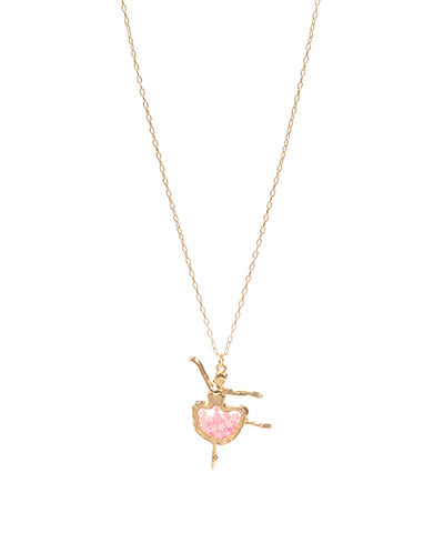 Dainty Ballerina Necklace