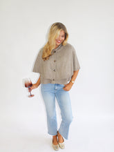 Load image into Gallery viewer, Tan Layered Cape