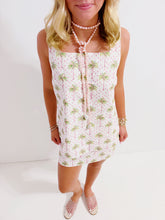 Load image into Gallery viewer, Pink Palm Tree Skirt Set