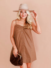 Load image into Gallery viewer, Wide Brim Taupe Suede Hat