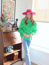 Load image into Gallery viewer, Beulah Blouse- Kelly Green