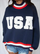 Load image into Gallery viewer, USA Mockneck Sweatshirt