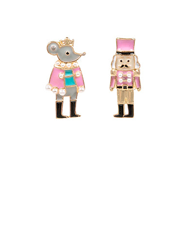 Nutcracker Stud Earrings