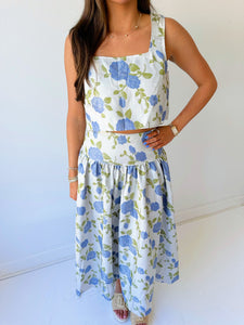 Hydrangea Midi Skirt Set