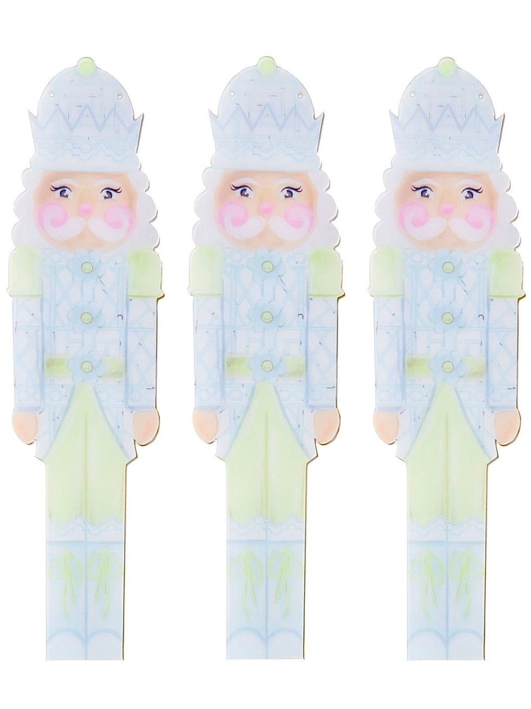 Nutcracker Door Hanger- Blue