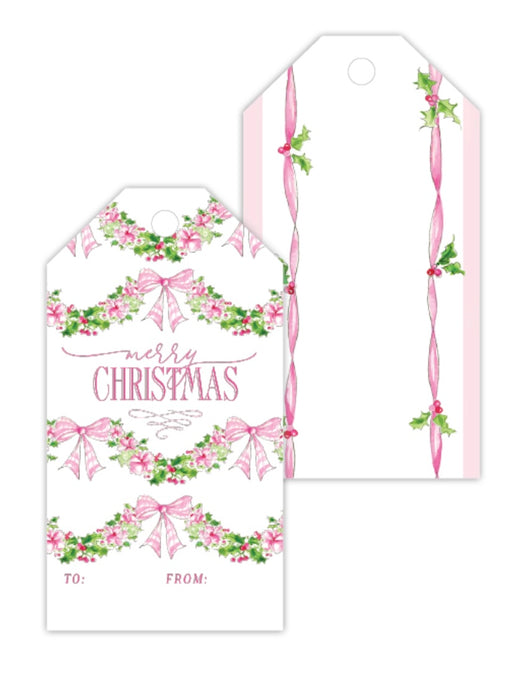 Floral Holly Gift Tags