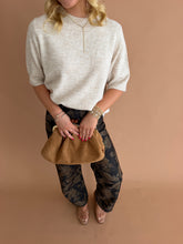 Load image into Gallery viewer, Brown Paisley Denim Pants