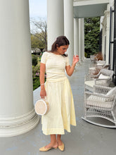 Load image into Gallery viewer, Summer Midi Skirt- Butter Yellow