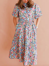 Load image into Gallery viewer, Autumn Skys Tiered Maxi Dress