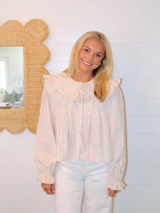 The Coastline Top- Pink