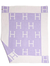 Load image into Gallery viewer, H Blanket- Lavender