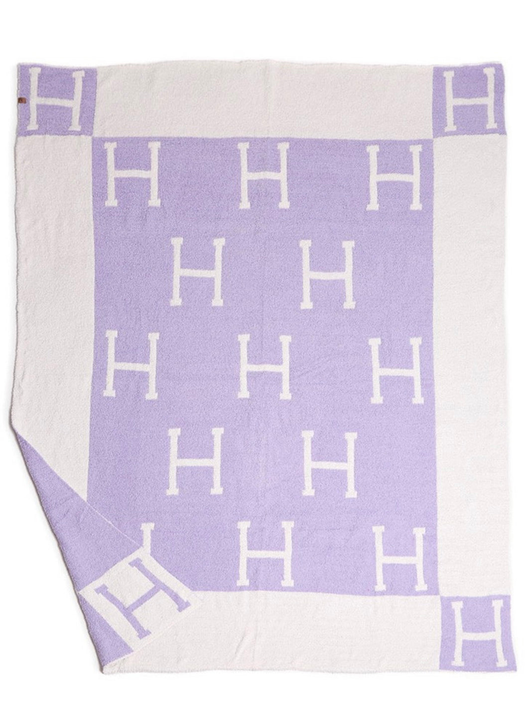 H Blanket- Lavender