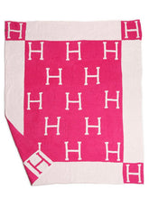 Load image into Gallery viewer, H Blanket- Hot Pink