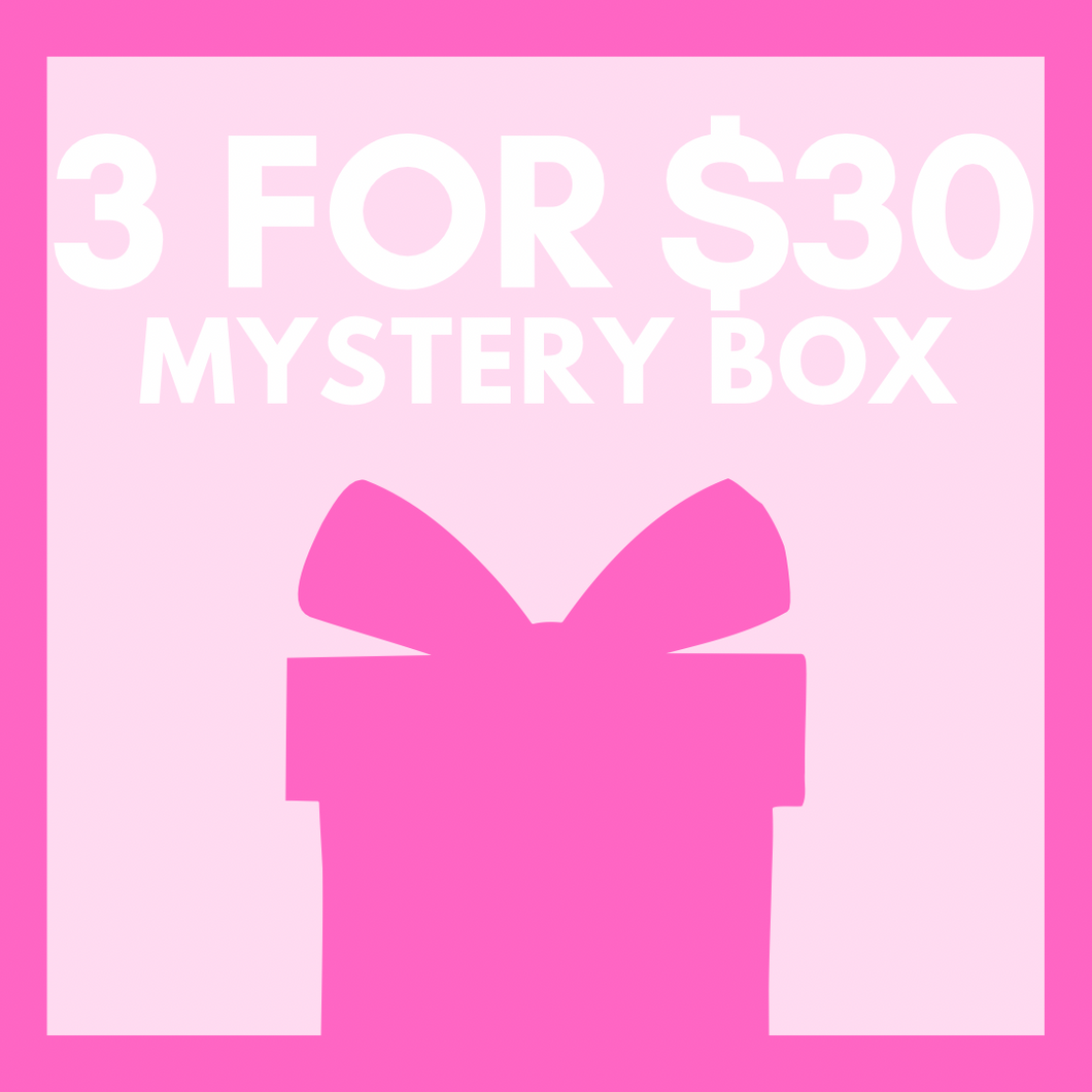 3 for $30 Mystery Box