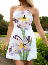 Load image into Gallery viewer, Rosalie Floral Appliqué Mini Dress