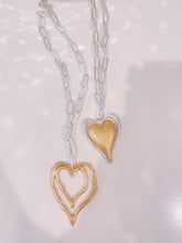 Load image into Gallery viewer, Heart Necklace- Gold Filled