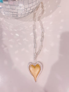 Heart Necklace- Gold Filled