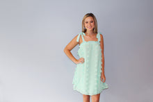 Load image into Gallery viewer, Floral Mint Dress