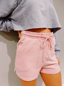 Baby Pink Lounge Shorts